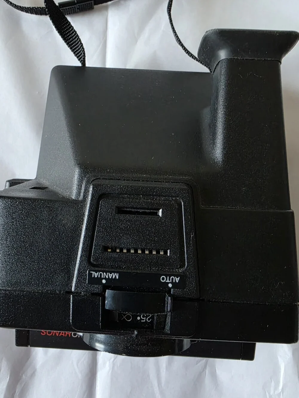 Polaroid Sonar One Step Pronto Land Instant SX-70 Film Camera Vintage W/Strap